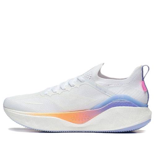 リーニン プロ 紫 パープル 白色 ホワイト 橙 オレンジ WHITE ORANGE スニーカー レディース LI-NING (WMNS) YUEYING 3 PRO PURPLE ARHT018-8 / WHITE PURPLE ORANGE