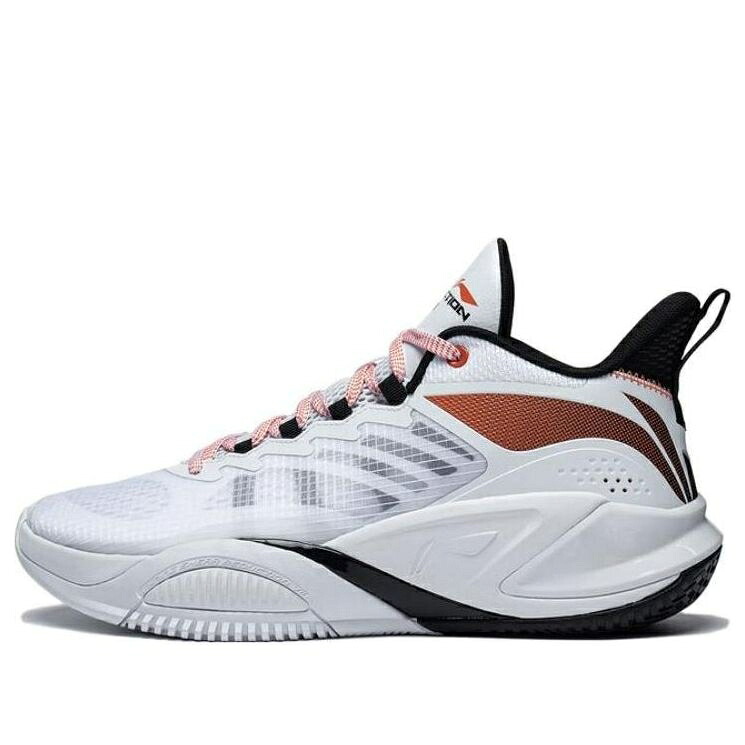 リーニン 白いこと 白いこと 黒いこと 黒いこと \u0027WHITE BLACK\u0027 スニーカー メンズ LI-NING BADFIVE STORM 1 LOW ABFT021-2 / WHITE BLACK TAN