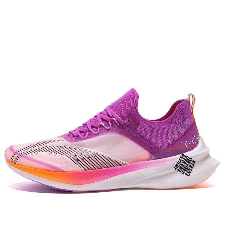 リーニン 紫 パープル 赤 赤いこと 白いこと 白いこと \u0027PURPLE RED\u0027 スニーカー メンズ LI-NING FEIDIAN CHALLENGER ARMQ015-1 / PURPLE RED WHITE