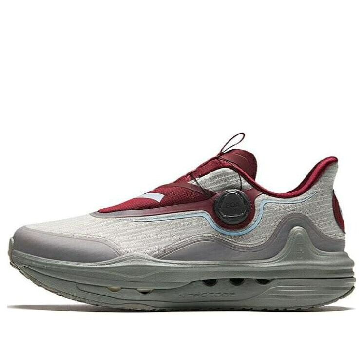 はやりっ子 薄墨色 薄墨色 赤 赤いこと 青味 青み \u0027GREY RED\u0027 スニーカー メンズ ANTA CHAMPION 112345508A-2 / GREY RED BLUE