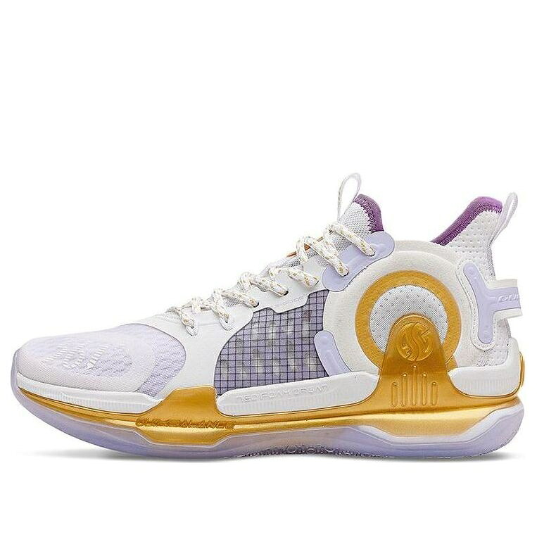 白いこと 白いこと 紫 パープル ゴールド \u0027ATHENA\u0027 スニーカー メンズ 361 DEGREES 361 DEGREES AG1 SE AARON GORDON 672121102F-1 / WHITE PURPLE GOLD 靴-スニーカー
