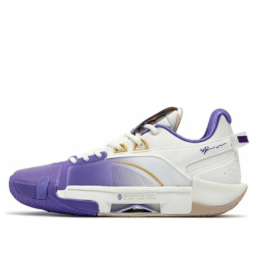 白色 ホワイト 紫 パープル ゴールド '824' スニーカー メンズ 361 DEGREES 361 DEGREES SPENCER DINWIDDIE DVD3 672441112-4 / WHITE PURPLE GOLD 28,786円