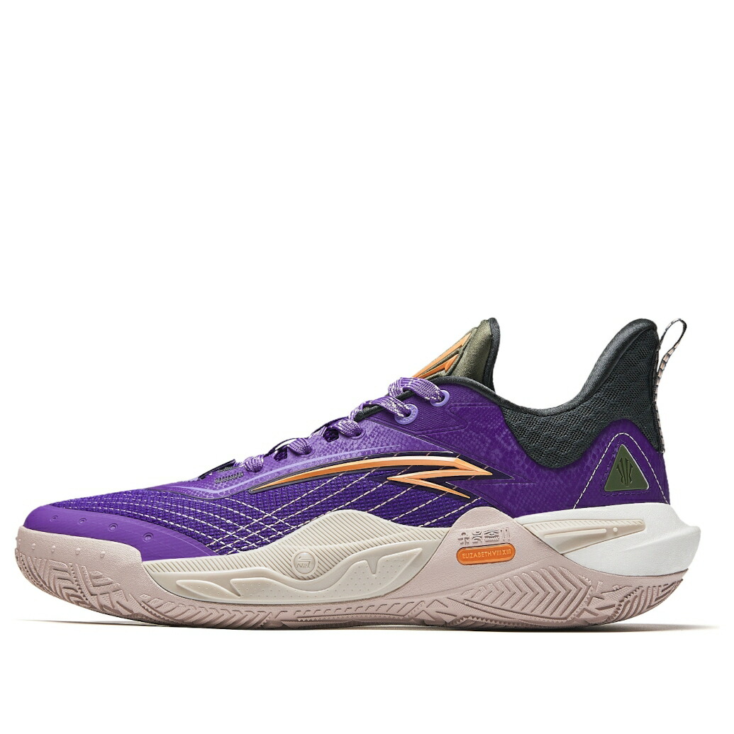スピード 紫 パープル 橙 オレンジ 白色 ホワイト PROPHET スニーカー メンズ ANTA KAI 1 SPEED LOW 112441114-9 / PURPLE ORANGE WHITE