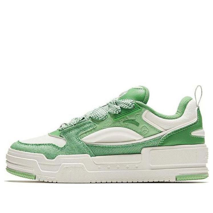 白いこと 白いこと 緑 緑であること \u0027GREEN WHITE\u0027 スニーカー レディース ANTA (WMNS) LOW SUGAR 922348001-6 / WHITE GREEN