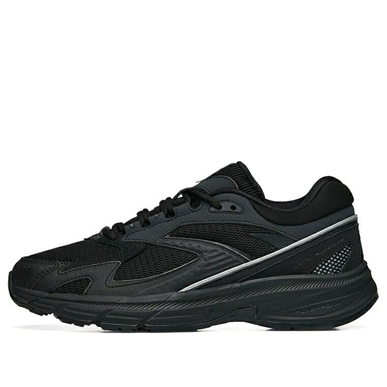 黒色 ブラック 'BLACK' スニーカー メンズ ANTA AT951 RETRO LOW 912235596-7 / BLACK
