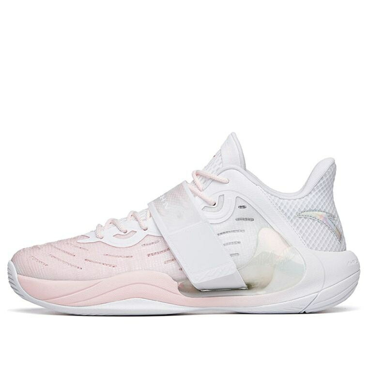 白いこと 白いこと サクラ色 \u0027WHITE PINK\u0027 スニーカー メンズ ANTA KLAY THOMPSON SPLASH 4 112221602-7 / WHITE PINK
