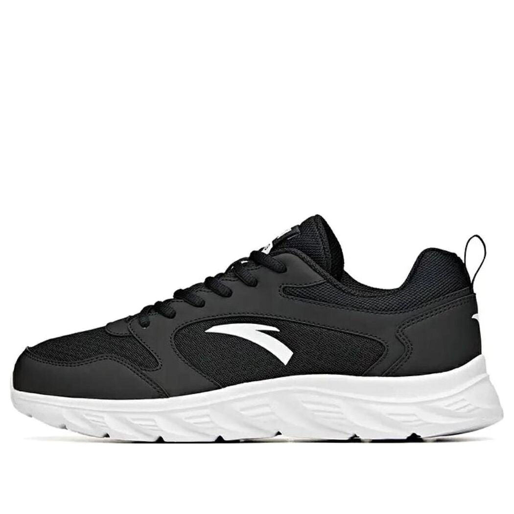 続きもの 黒いこと 黒いこと 白いこと 白いこと \u0027BLACK WHITE\u0027 スニーカー メンズ ANTA RUNNING SERIES SNEAKERS 912145520-6 / BLACK WHITE