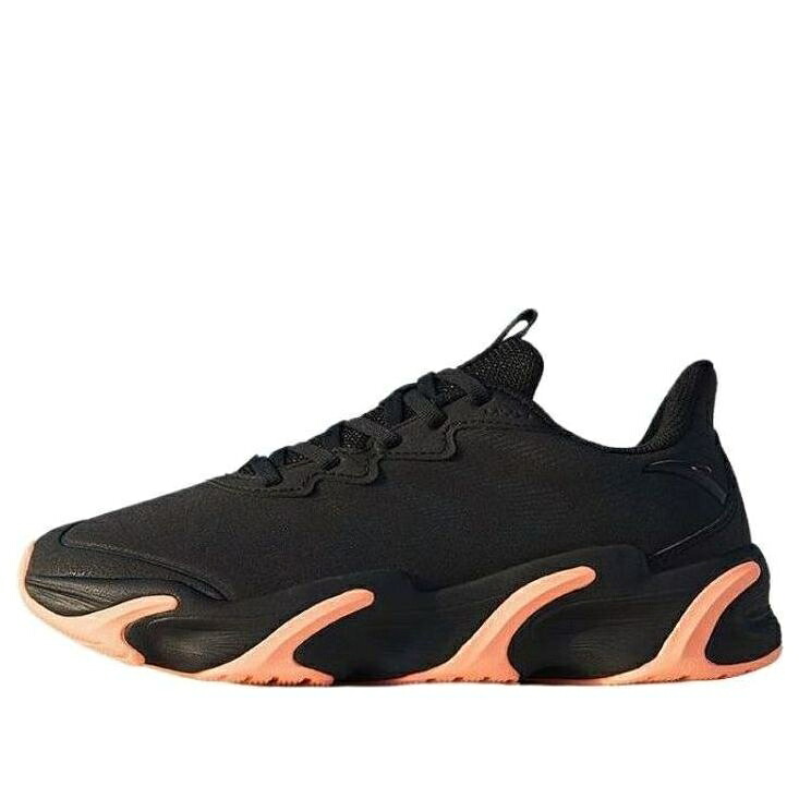 つづき物 黒いこと 黒いこと 橙 オレンジ色 \u0027BLACK ORANGE\u0027 スニーカー メンズ ANTA RUNNING SERIES SNEAKERS 112245523-2 / BLACK ORANGE