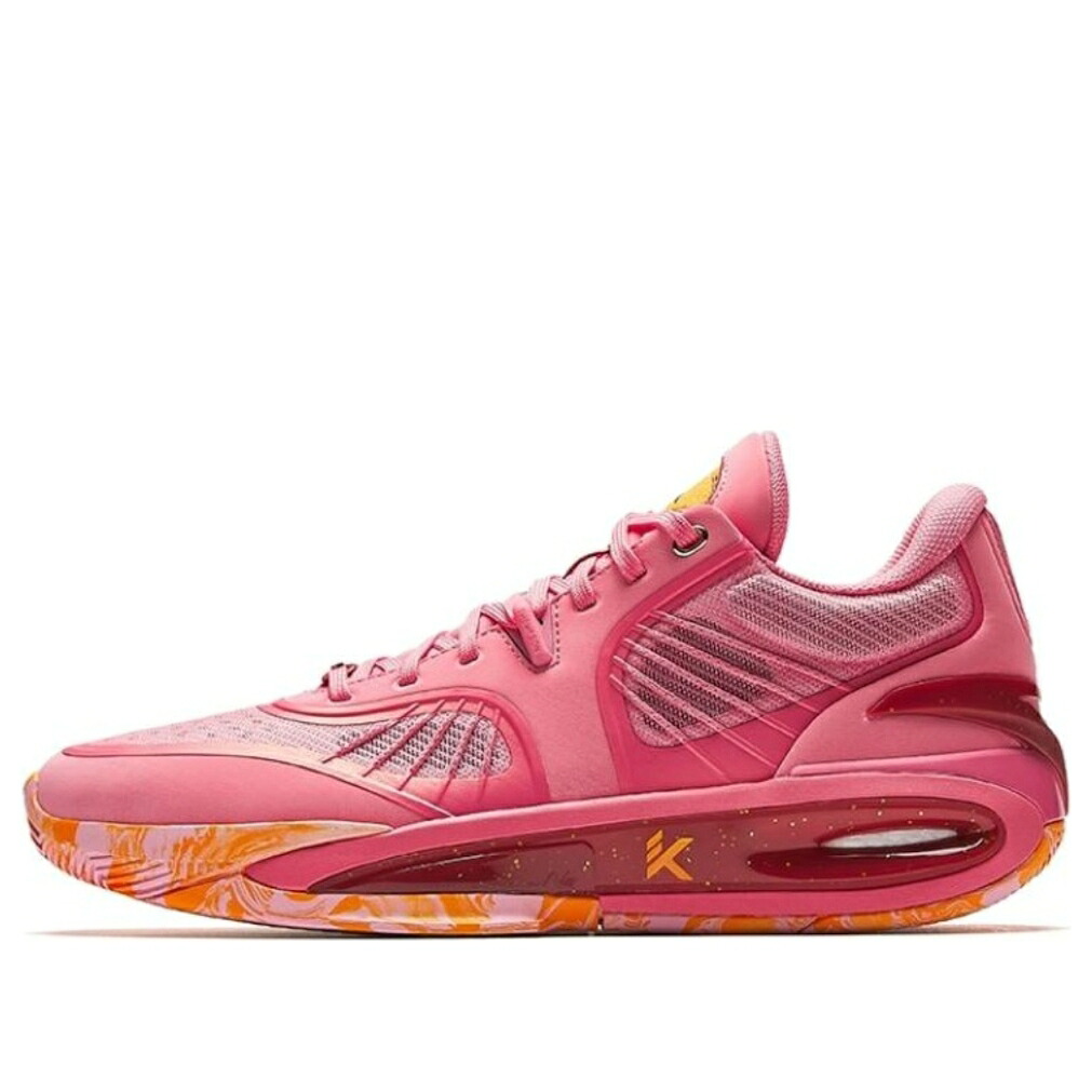 サクラ色 橙 オレンジ色 \u0027PINK ORANGE\u0027 スニーカー メンズ ANTA KLAY THOMPSON 10 112511101-3 / PINK ORANGE