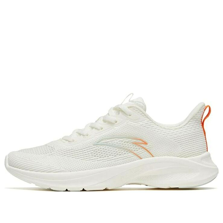 続きもの 白いこと 白いこと 橙 オレンジ色 \u0027WHITE ORANGE\u0027 スニーカー レディース ANTA (WMNS) RUNNING SERIES SNEAKERS 122325576-1 / WHITE ORANGE