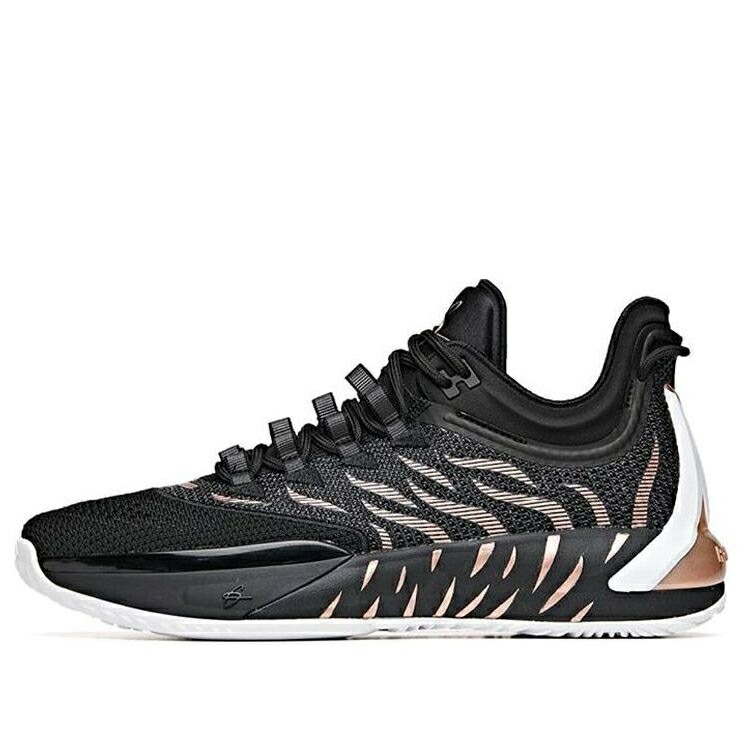 ローズ 黒色 ブラック ゴールド 'BLACK GOLD' スニーカー メンズ ANTA GORDON HAYWARD 1 ROSE 112031103-4 / BLACK ROSE GOLD