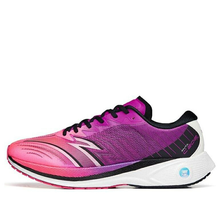 スニーカー 運動すること靴 さくら色 紫 パープル 白いこと 白いこと 4.0 \u0027PINK PURPLE\u0027 スニーカー レディース ANTA (WMNS) C202 RUNNING SHOES 112235562-2 / PINK PURPLE WHITE