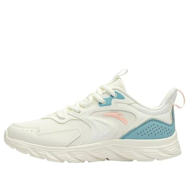 続きもの さくら色 白いこと 白いこと 青碧 青碧 \u0027WHITE BLUE\u0027 スニーカー レディース ANTA (WMNS) RUNNING SERIES SNEAKERS PINK 922235527-6 / WHITE PINK BLUE