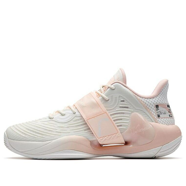 白いこと 白いこと サクラ色 4.0 \u0027PEACH OOLONG\u0027 スニーカー メンズ ANTA KLAY THOMPSON SPLASH 112231109-4 / WHITE PINK