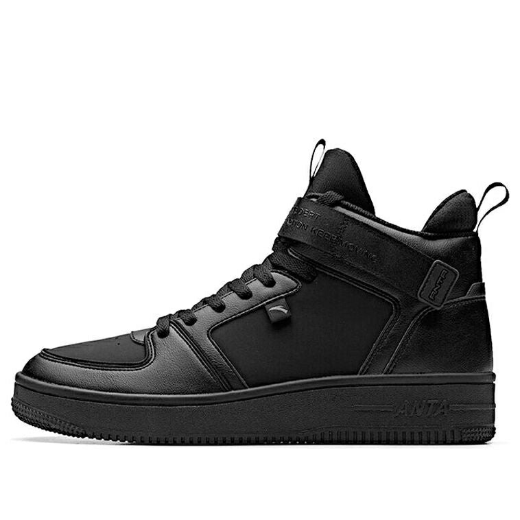 ハイ スニーカー 運動靴 黒色 ブラック 'BLACK' スニーカー メンズ ANTA HIGH TOP SKATEBOARDING SHOES 91948061-2 / BLACK 23,475円