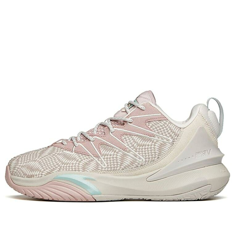 ぼうぜん自失 クイック スニーカー 運動すること靴 薄墨色 薄墨色 サクラ色 5.0 \u0027GREY PINK\u0027 スニーカー メンズ ANTA SHOCK QUICK DECISION SHOES 112141605-6 / GREY PINK