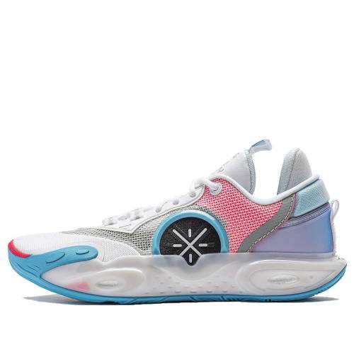 リーニン ウェイド シティ 白いこと 白いこと 青み 青色 サクラ色 \u0027WHITE BLUE\u0027 スニーカー メンズ LI-NING WADE ALL CITY 12 ABAU015-1 / WHITE BLUE PINK