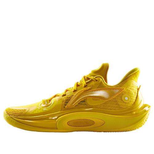 リーニン 黄味がかった 黄色 \u0027WASP\u0027 スニーカー メンズ LI-NING SONIC 11 ABAT021-9 / YELLOW