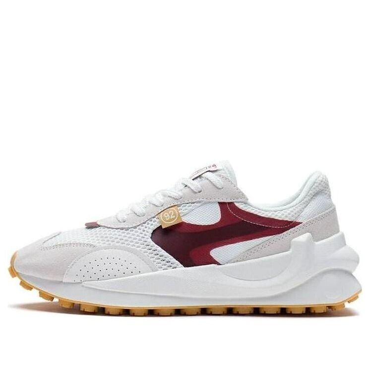 リーニン 白いこと 白いこと 赤 赤いこと \u0027WHITE RED\u0027 スニーカー メンズ LI-NING ETERNAL 92 LOW AGCS107-5 / WHITE RED TAN