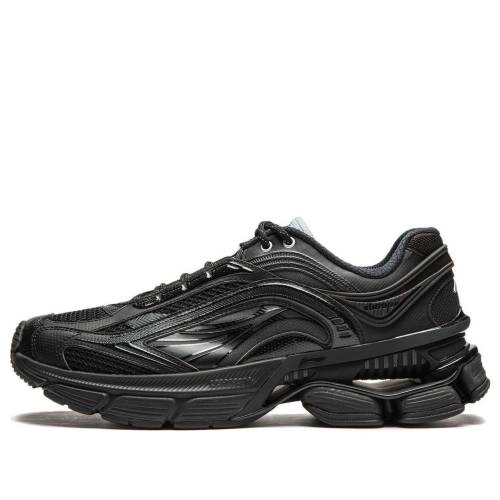 リーニン 黒いこと 黒いこと \u0027BLACK\u0027 スニーカー メンズ LI-NING AURORA RENEW AGCU051-1 / BLACK スニーカー-メンズ靴