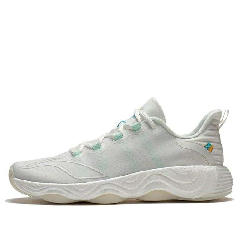 リーニン 白いこと 白いこと 薄墨色 薄墨色 \u0027CHAMPAGNE WHITE\u0027 スニーカー メンズ LI-NING NO BOUNDARIES 3 AFVS003-7 / WHITE GREY