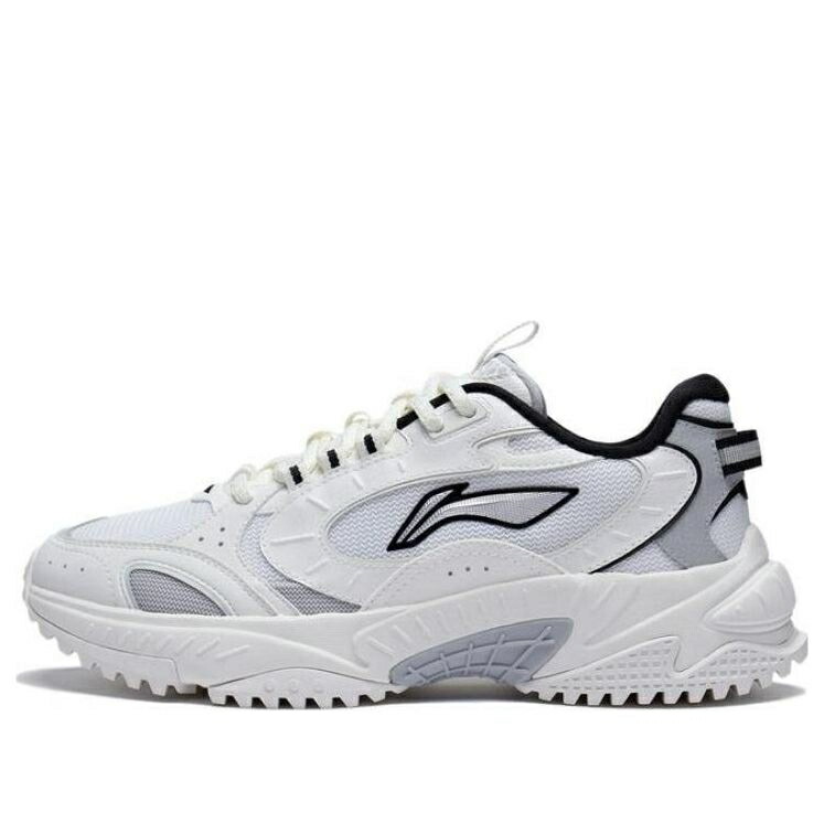 リーニン 白色 ホワイト 黒色 ブラック WHITE BLACK スニーカー メンズ LI-NING STAR WIND AGCT149-2 / WHITE BLACK