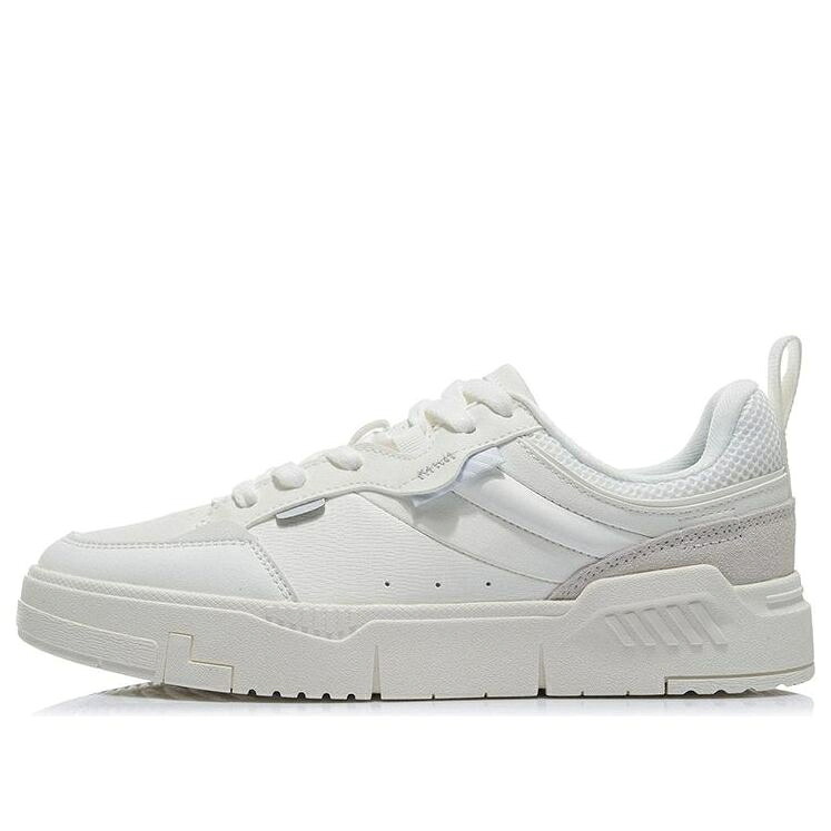 リーニン はやりっ子 白いこと 白いこと \u0027SNOW WHITE\u0027 スニーカー メンズ LI-NING ACE LOW AGCR235-1 / WHITE
