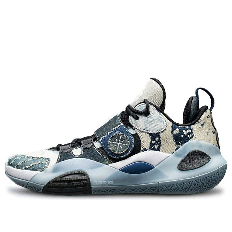 リーニン ウェイド シティ 白色 ホワイト 青色 ブルー 'WHITE BLACK' スニーカー メンズ LI-NING WADE ALL CITY 8 ABPQ005-10 / WHITE BLUE