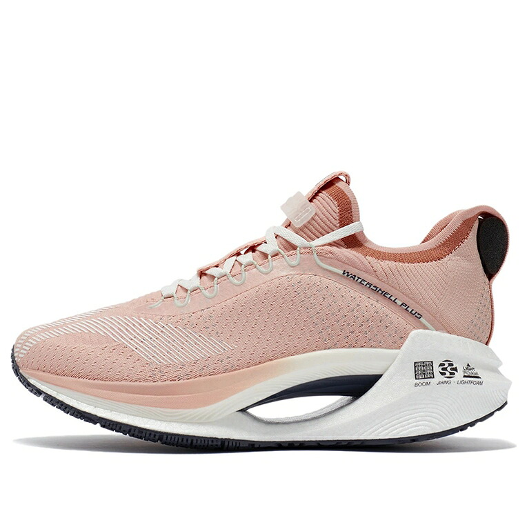 リーニン 橙 オレンジ色 \u0027PEACH ORANGE\u0027 スニーカー レディース LI-NING (WMNS) ESSENTIAL ARHR126-8 / PEACHY KEEN TAWNY ORANGE