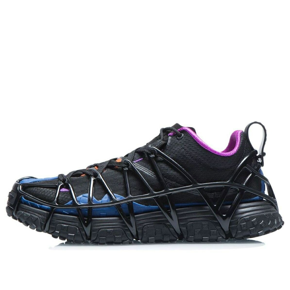リーニン エース 黒色 ブラック 'BLACK MULTI' スニーカー レディース LI-NING (WMNS) MIX ACE PARIS FASHION WEEK ARAR002-1 / BLACK MULTI COLOR