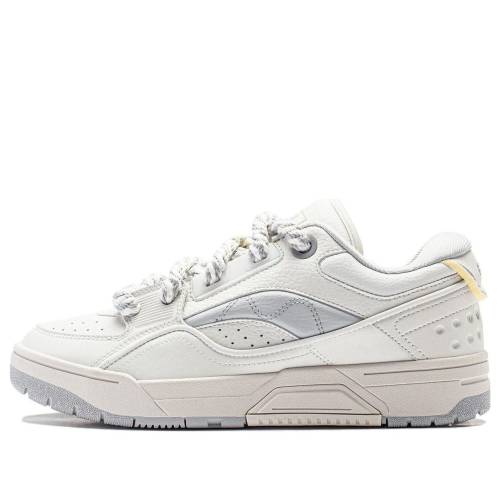 リーニン 白色 ホワイト 灰色 グレー 'WHITE GREY' スニーカー メンズ LI-NING RSR 101 ABCT041-1 / WHITE GREY