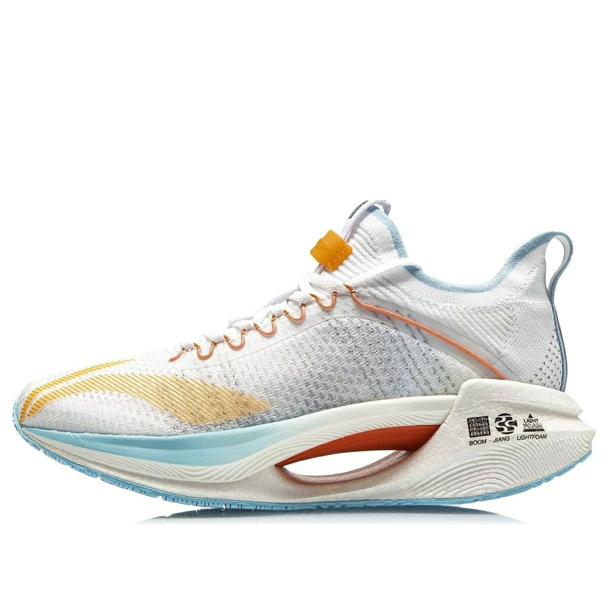 リーニン 青み 青色 白いこと 白いこと 橙 オレンジ色 \u0027WHITE YELLOW\u0027 スニーカー メンズ LI-NING JUE YING ESSENTIAL BLUE ARHR125-4 / WHITE BLUE ORANGE