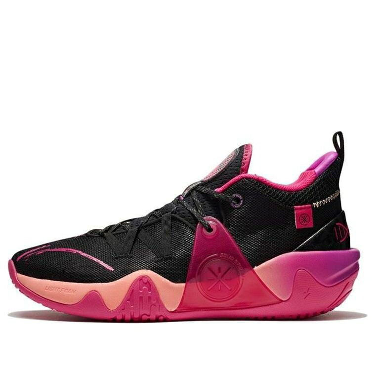 リーニン ウェイド 黒いこと 黒いこと \u0027BLACK FUCHSIA\u0027 スニーカー メンズ LI-NING WADE DLO ICE ABPS007-3 / BLACK