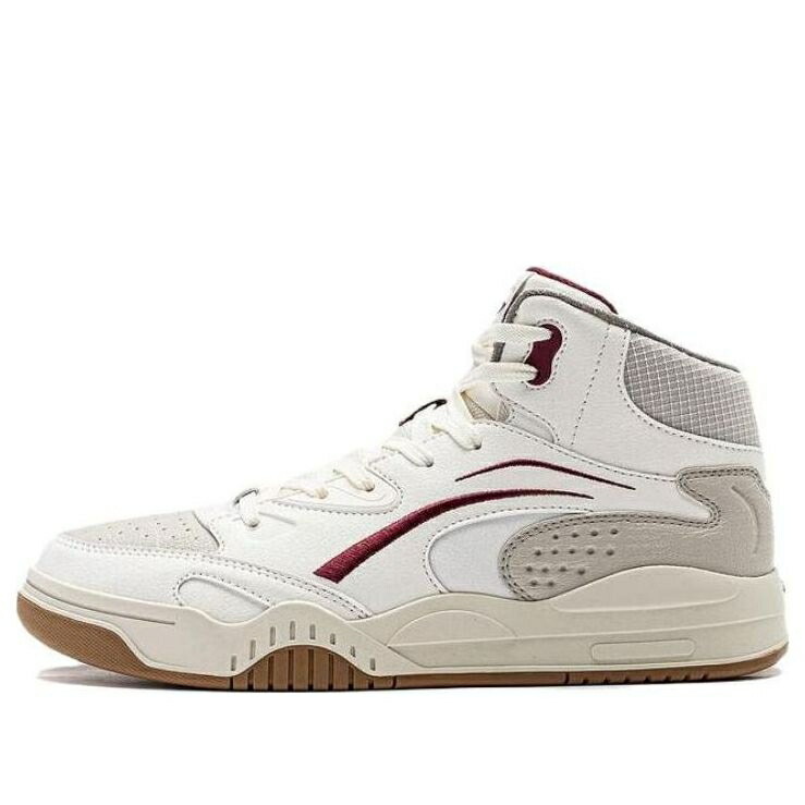 リーニン ハイ 灰色 グレー 白色 ホワイト ベージュ 'WHITE BEIGE' スニーカー メンズ LI-NING MOYUAN HIGH GREY AGCT285-2 / WHITE GREY BEIGE 26,390円