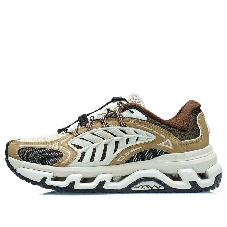 リーニン ベージュ 黒いこと 黒いこと \u0027BEIGE TAN\u0027 スニーカー メンズ LI-NING SCENERY LOW AGLR079-1 / BEIGE TAN BLACK
