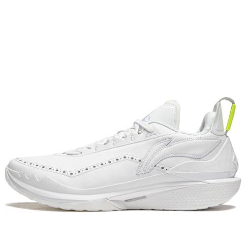 リーニン バトラー 白色 ホワイト WHITE LEATHER スニーカー メンズ LI-NING JIMMY BUTLER 2 ABAT081-12 / WHITE