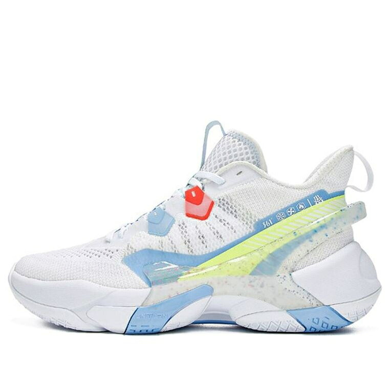 篭球 スニーカー 運動すること靴 白いこと 白いこと 青味 青み \u0027WHITE BLUE\u0027 スニーカー メンズ 361 DEGREES 361 DEGREES BASKETBALL SHOES 672021107-1 / WHITE BLUE