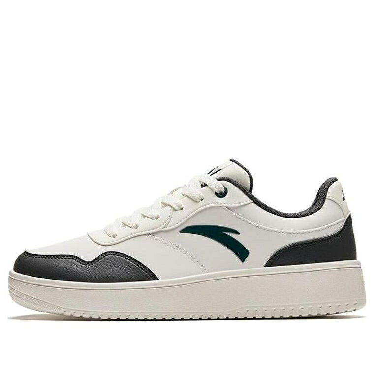 シリーズ 白色 ホワイト 黒色 ブラック 'WHITE BLACK' スニーカー メンズ ANTA SKATEBOARDING SERIES SNEAKERS 912418014-6 / WHITE BLACK｜スニケス