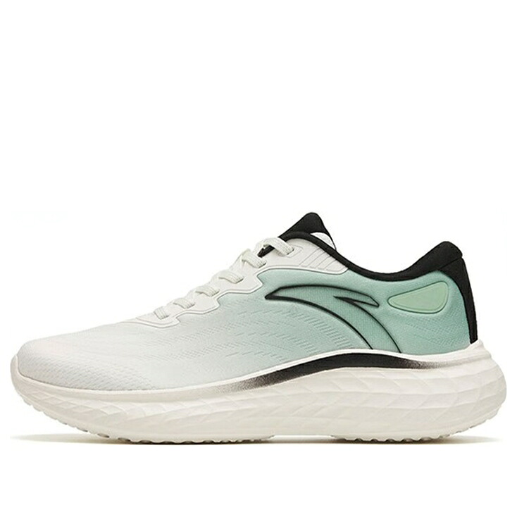 シリーズ 緑 グリーン 白色 ホワイト 黒色 ブラック 'WHITE BLACK' スニーカー メンズ ANTA RUNNING SERIES SNEAKERS GREEN 912315572-4 / WHITE GREEN BLACK｜スニケス
