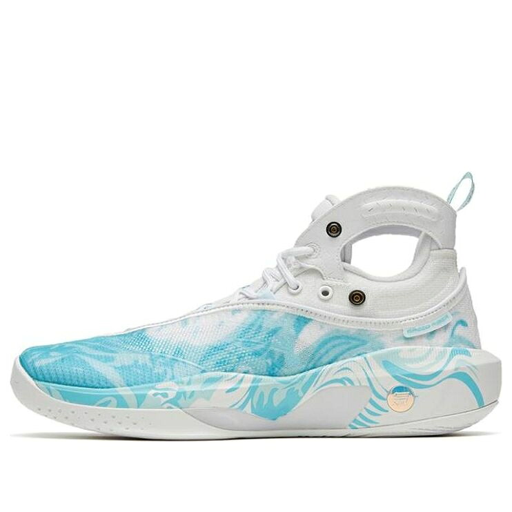 白いこと 白いこと 青み 青色 \u0027WHITE BLUE\u0027 スニーカー メンズ ANTA KLAY THOMPSON 8 112321101-7 / WHITE BLUE