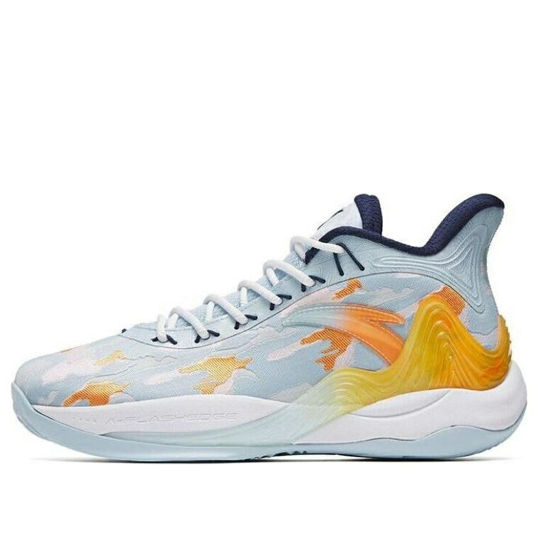 バスケットボール スニーカー 運動靴 青色 ブルー 白色 ホワイト 黄色 イエロー 2.0 BLUE YELLOW スニーカー メンズ ANTA KLAY THOMPSON BASKETBALL SHOES 112241601-4 / BLUE WHITE YELLOW