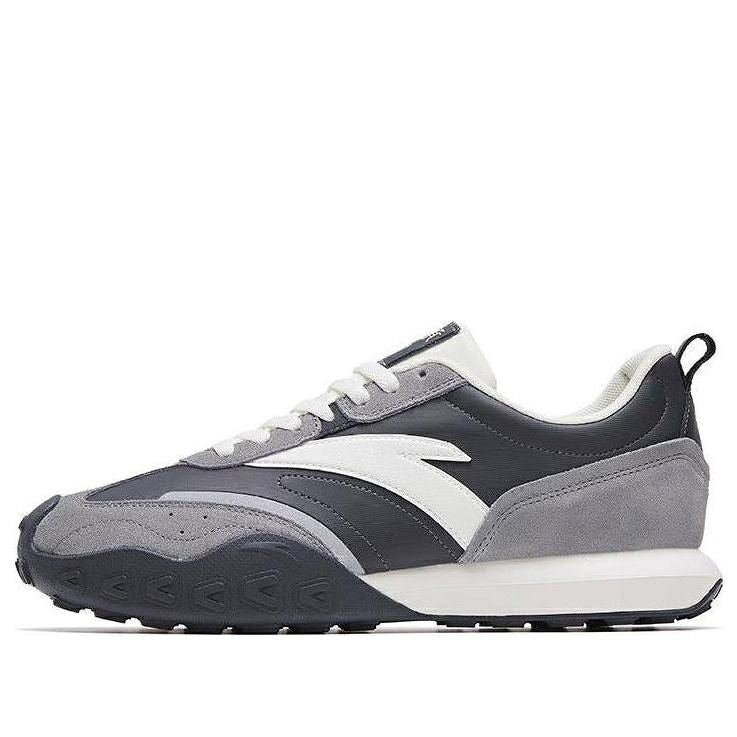 薄墨色 薄墨色 白いこと 白いこと \u0027DARK WHITE\u0027 スニーカー メンズ ANTA HERITAGE 90S LOW GREY 112318892-2 / DARK GREY WHITE