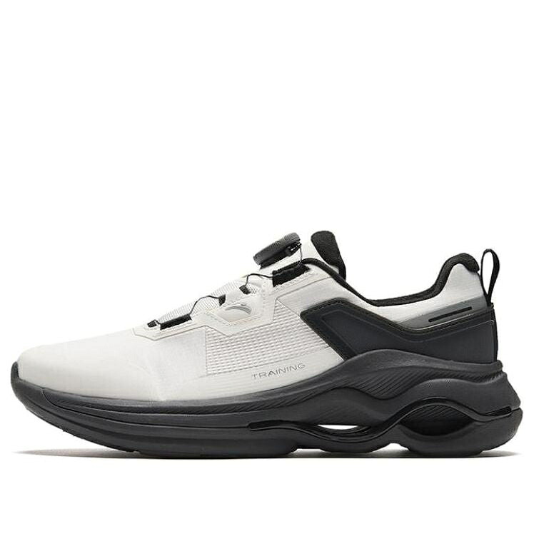 シリーズ 白色 ホワイト 黒色 ブラック 'WHITE BLACK' スニーカー メンズ ANTA RUNNING SERIES SNEAKERS 112347720-1 / WHITE BLACK