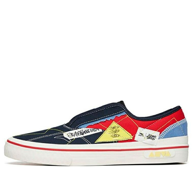 黒いこと 黒いこと \u0027BLACK MULTI\u0027 スニーカー メンズ ANTA A-JOURNEY LOW 112228017-8 / BLACK MULTI COLOR
