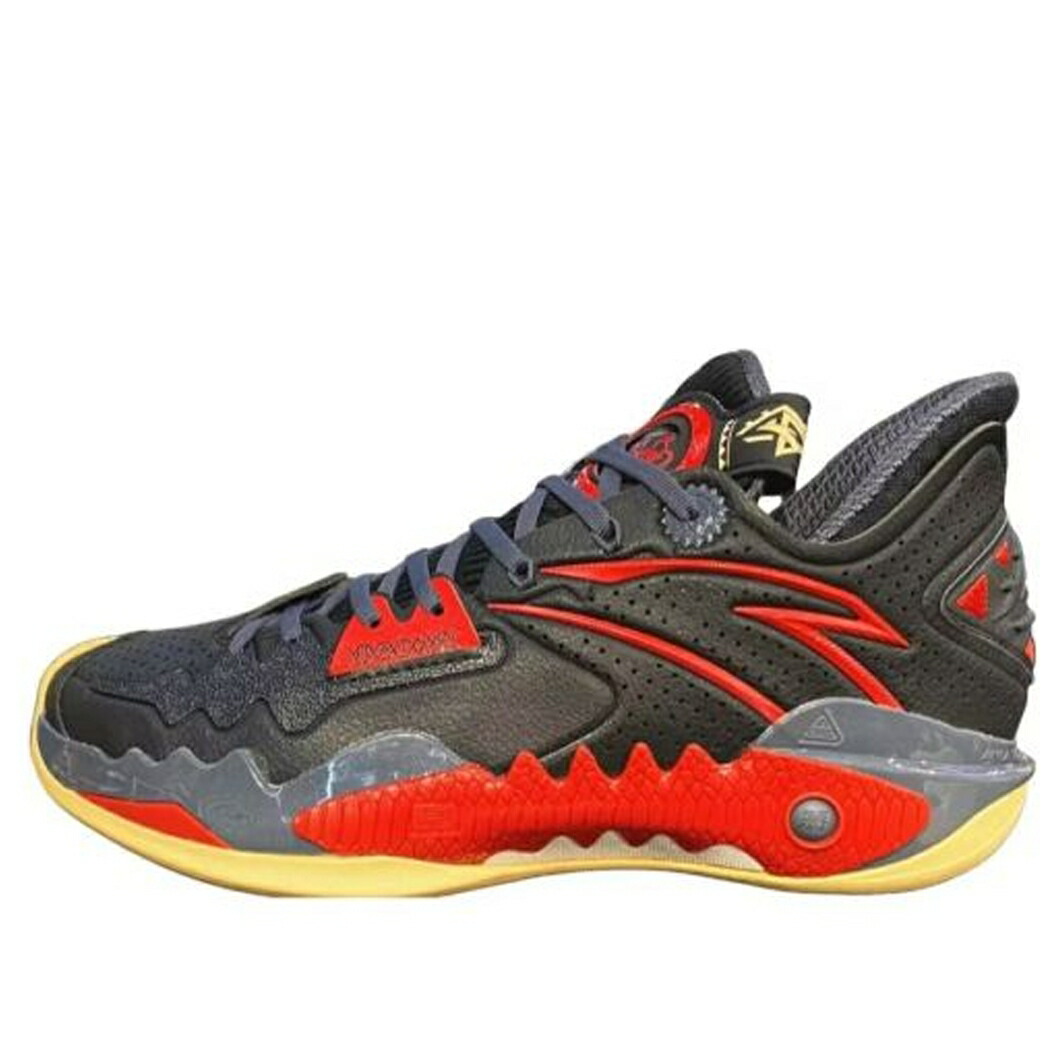 ショック ウェーブ ウェイブ 黒色 ブラック 赤 レッド UNIVERSITY RED スニーカー メンズ ANTA SHOCK WAVE 5 112341106-5 / BLACK RED
