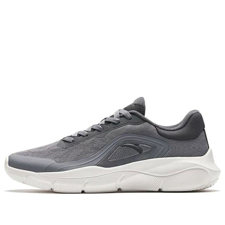 続きもの 薄墨色 薄墨色 白いこと 白いこと \u0027GREY\u0027 スニーカー メンズ ANTA BADMINTON SERIES SNEAKERS 112347790-4 / GREY WHITE