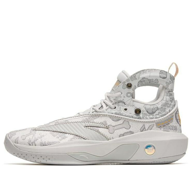 灰色 グレー 黄色 イエロー LIGHT GREY スニーカー メンズ ANTA KLAY THOMPSON 8 112311101-4 / LIGHT GREY YELLOW