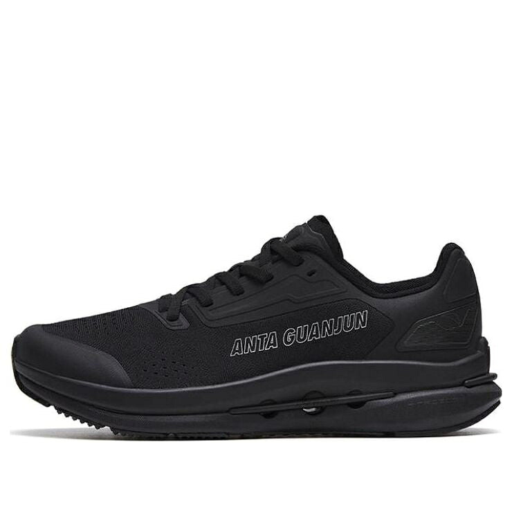 ぼうぜん自失 黒いこと 黒いこと \u0027BLACK\u0027 スニーカー レディース ANTA (WMNS) SHOCK BLADE NITROGEN 122245510A-3 / BLACK
