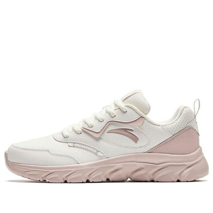 つづき物 白いこと 白いこと サクラ色 \u0027WHITE PINK\u0027 スニーカー レディース ANTA (WMNS) RUNNING SERIES SNEAKERS 922145573-10 / WHITE PINK
