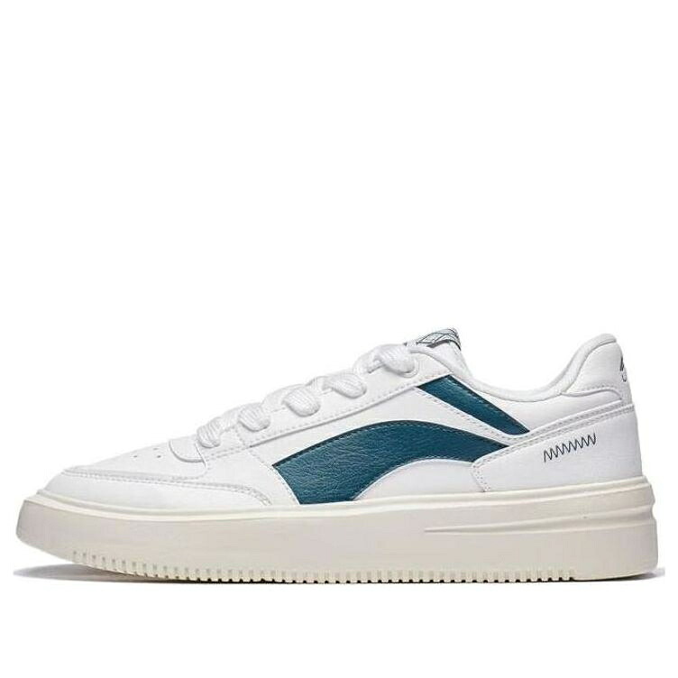 リーニン カジュアル ライフスタイル スケート スニーカー 運動靴 白色 ホワイト 青色 ブルー \'WHITE BLUE\' スニーカー メンズ LI-NING CASUAL LIFESTYLE SKATE SHOES AGCT139-2 / WHITE BLUE|スニケス